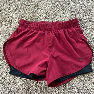Nike One Women's Dri-FIT High-Waisted 3" 2-in-1 Shorts